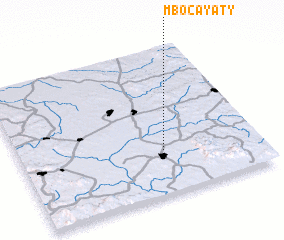 3d view of Mbocayaty