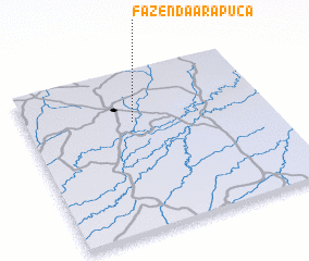 3d view of Fazenda Arapuca