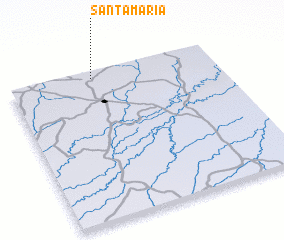 3d view of Santa Maria