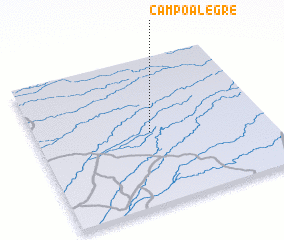 3d view of Campo Alegre