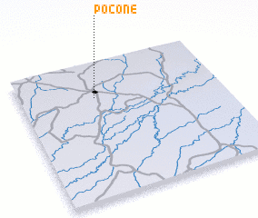 3d view of Poconé
