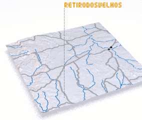 3d view of Retiro dos Velhos