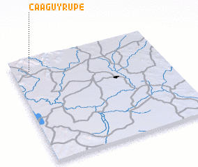 3d view of Caaguy-rupé