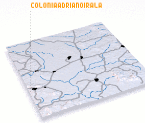 3d view of Colonia Adriano Iralá