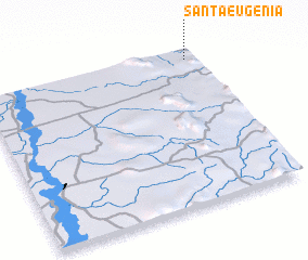 3d view of Santa Eugênia