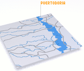 3d view of Puerto Doria