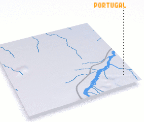 3d view of Portugal