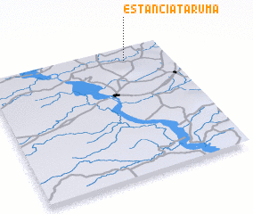 3d view of Estancia Tarumá