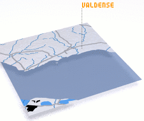 3d view of Valdense