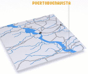 3d view of Puerto Buena Vista