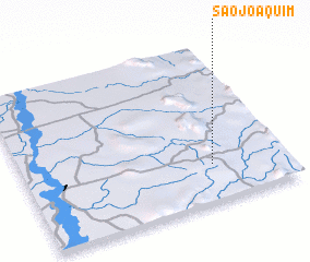 3d view of São Joaquim