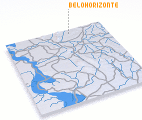 3d view of Belo Horizonte