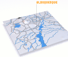 3d view of Albuquerque