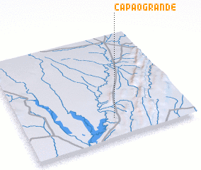 3d view of Capão Grande