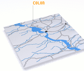 3d view of Colón