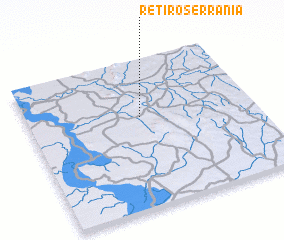 3d view of Retiro Serranía