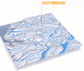 3d view of South Brook