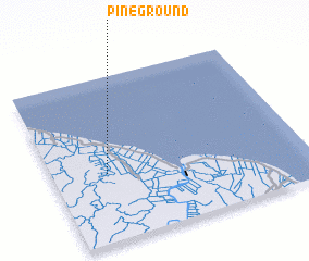 3d view of Pine Ground