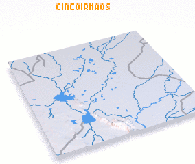 3d view of Cinco Irmãos