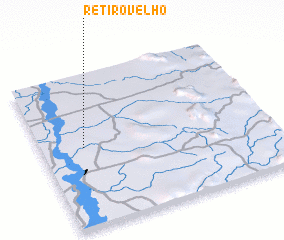 3d view of Retiro Velho