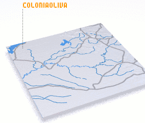3d view of Colonia Oliva