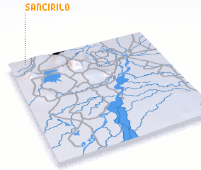 3d view of San Cirilo