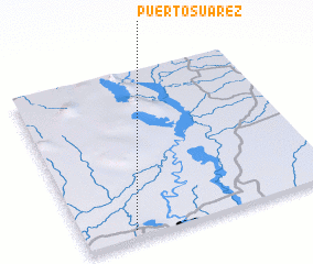 3d view of Puerto Suárez