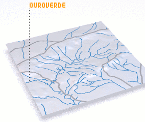 3d view of Ouro Verde