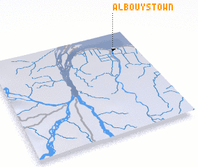 3d view of Albouystown