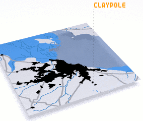 3d view of Claypole