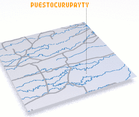 3d view of Puesto Curupayty