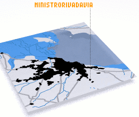 3d view of Ministro Rivadavia