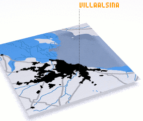 3d view of Villa Alsina