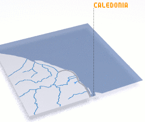 3d view of Caledonia