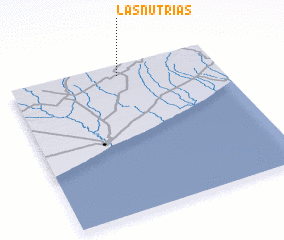 3d view of Las Nutrias