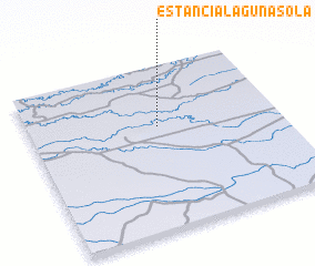 3d view of Estancia Laguna Sola