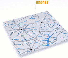 3d view of Miñones