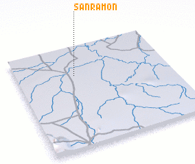 3d view of San Ramón