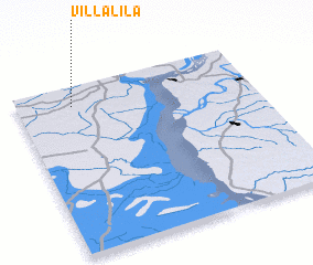 3d view of Villa Lila