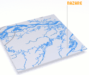 3d view of Nazaré