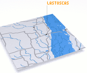 3d view of Las Toscas