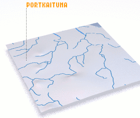 3d view of Port Kaituma