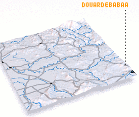 3d view of Douar Debabâa