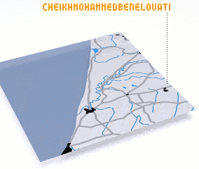 3d view of Cheïkh Mohammed Ben el Ouati