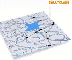 3d view of Ballyclare