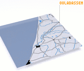 3d view of Oulad Assem