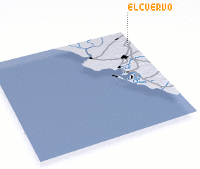 3d view of El Cuervo