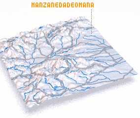 3d view of Manzaneda de Omaña