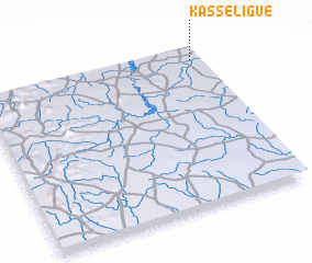 3d view of Kasséligué