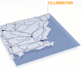 3d view of Cill Mhantáin